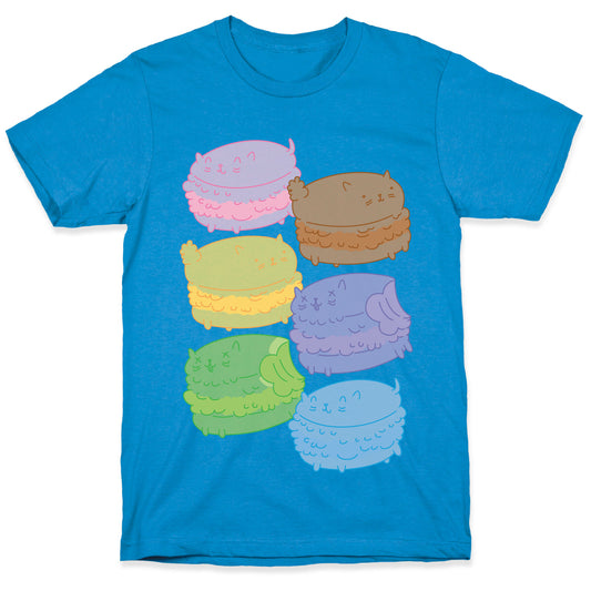 Cat Macarons T-Shirt