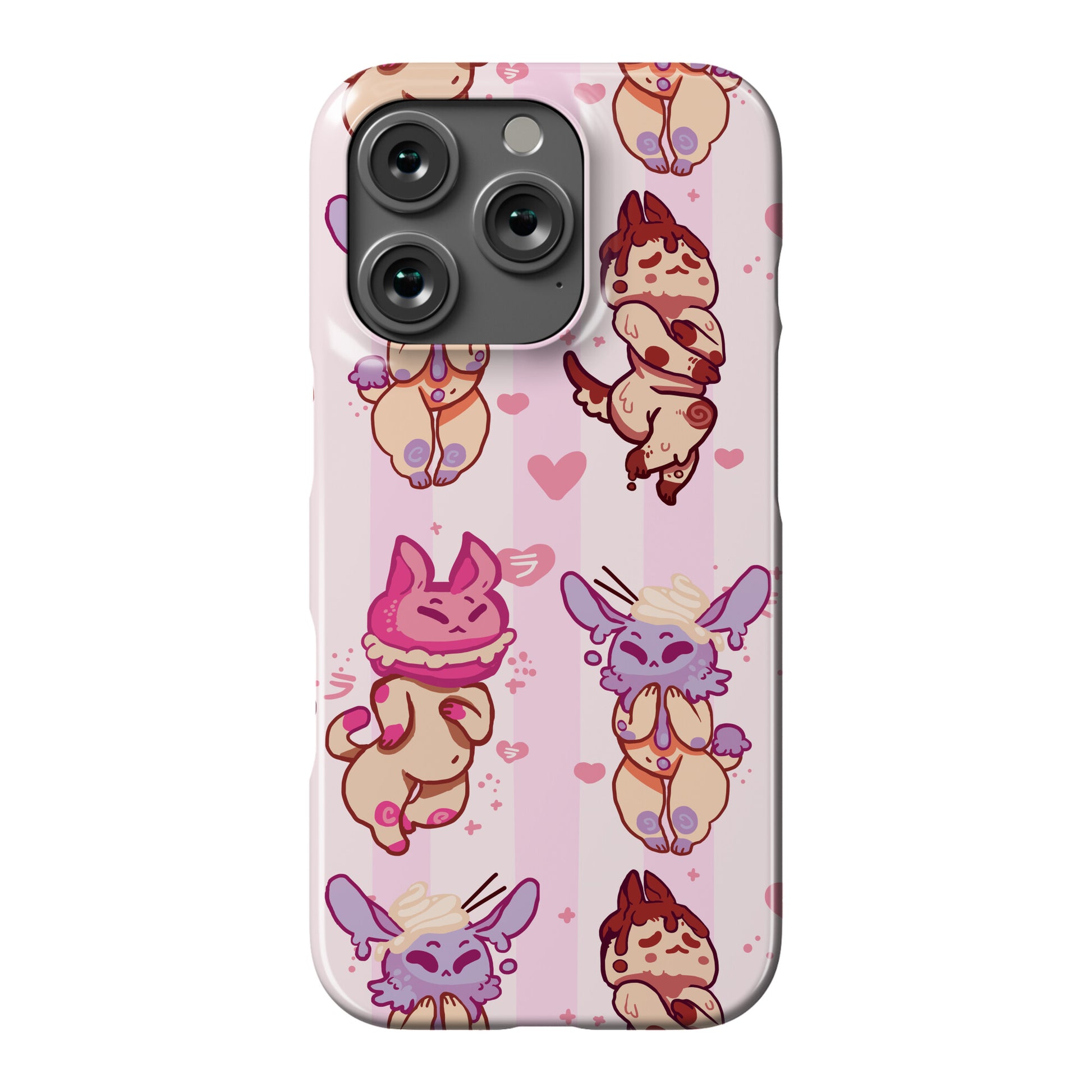 Kawaii Chibi Desserts Phone Case