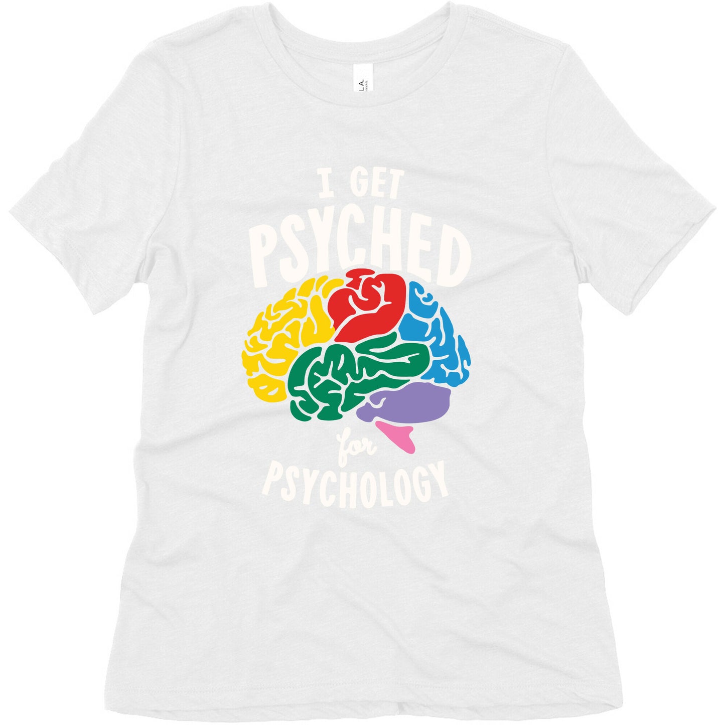 I Get Psyched for Psychology Women's Triblend Tee