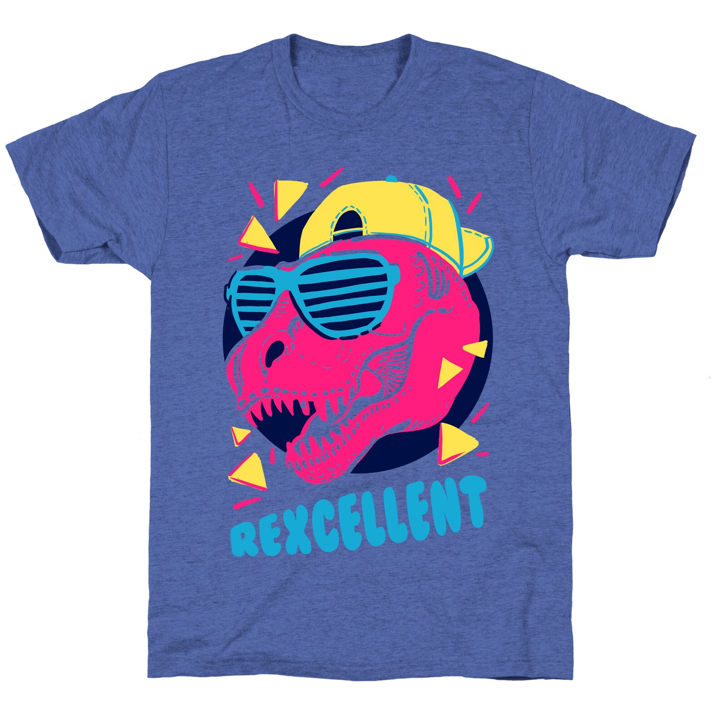 T-Rexcellent 90's Dinosaur Tyrannosaurus Unisex Triblend Tee
