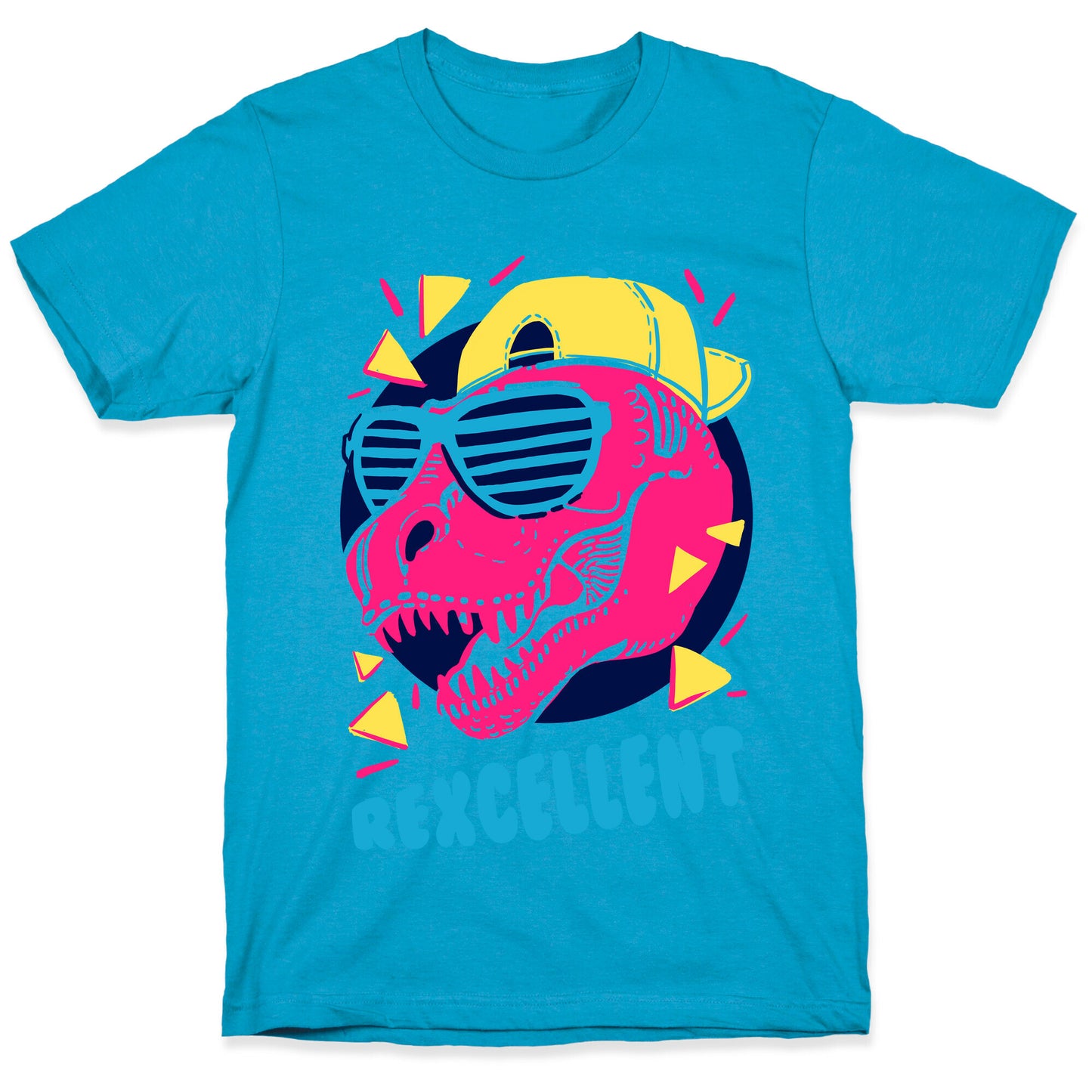 T-Rexcellent 90's Dinosaur Tyrannosaurus Unisex Triblend Tee