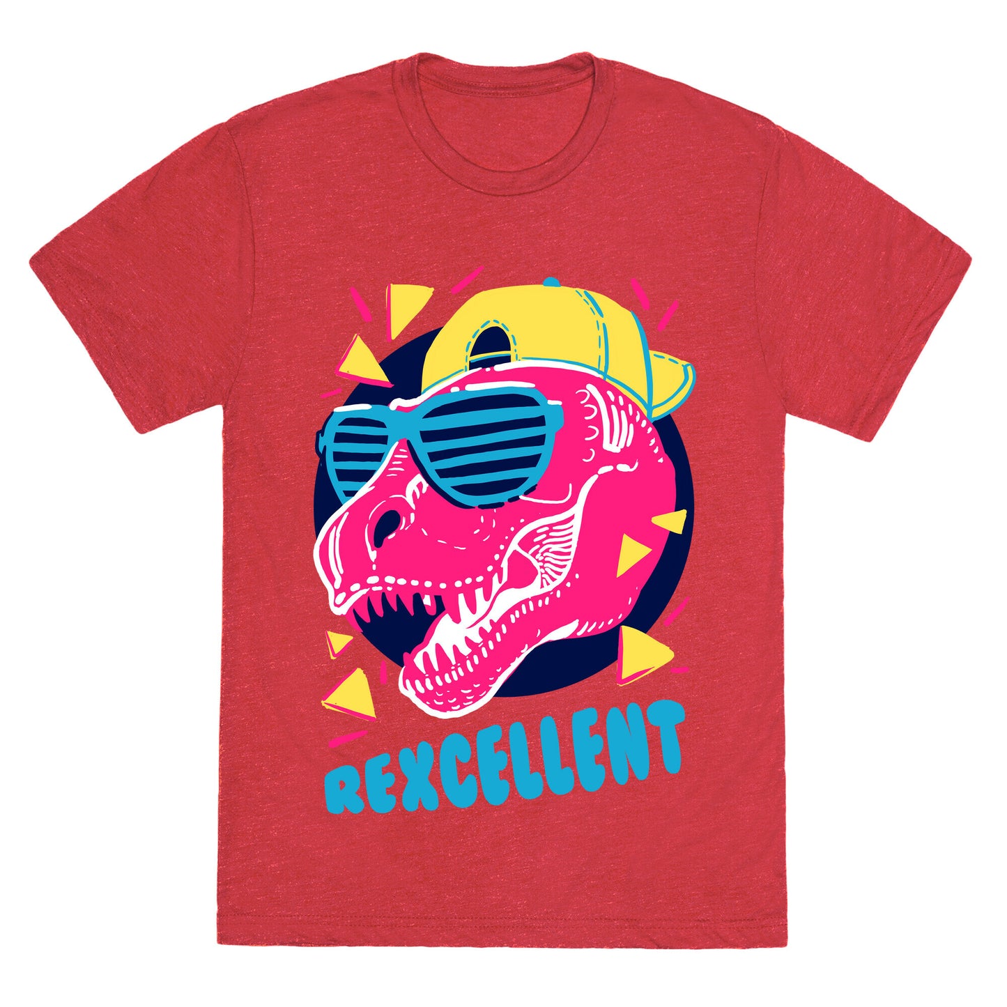 T-Rexcellent 90's Dinosaur Tyrannosaurus Unisex Triblend Tee