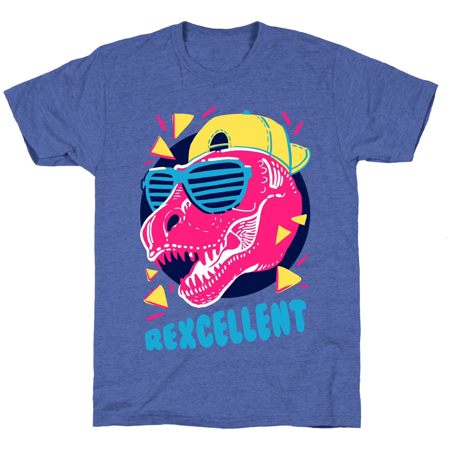 T-Rexcellent 90's Dinosaur Tyrannosaurus Unisex Triblend Tee