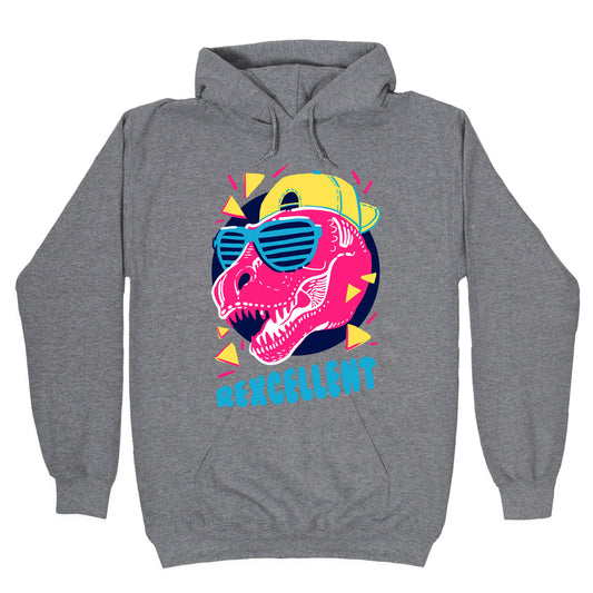 T-Rexcellent 90's Dinosaur Tyrannosaurus Hoodie