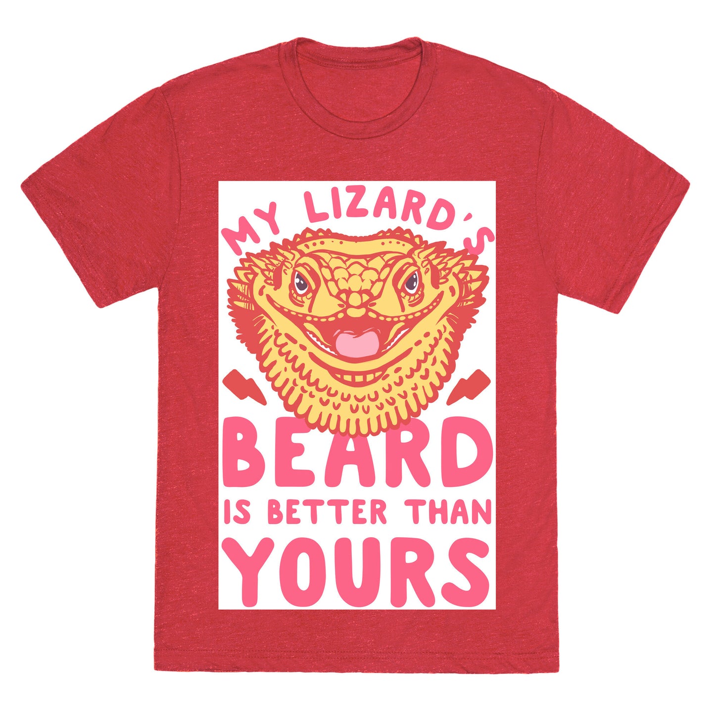 My Lizard's Beard is Better Than Yours Unisex Triblend Tee