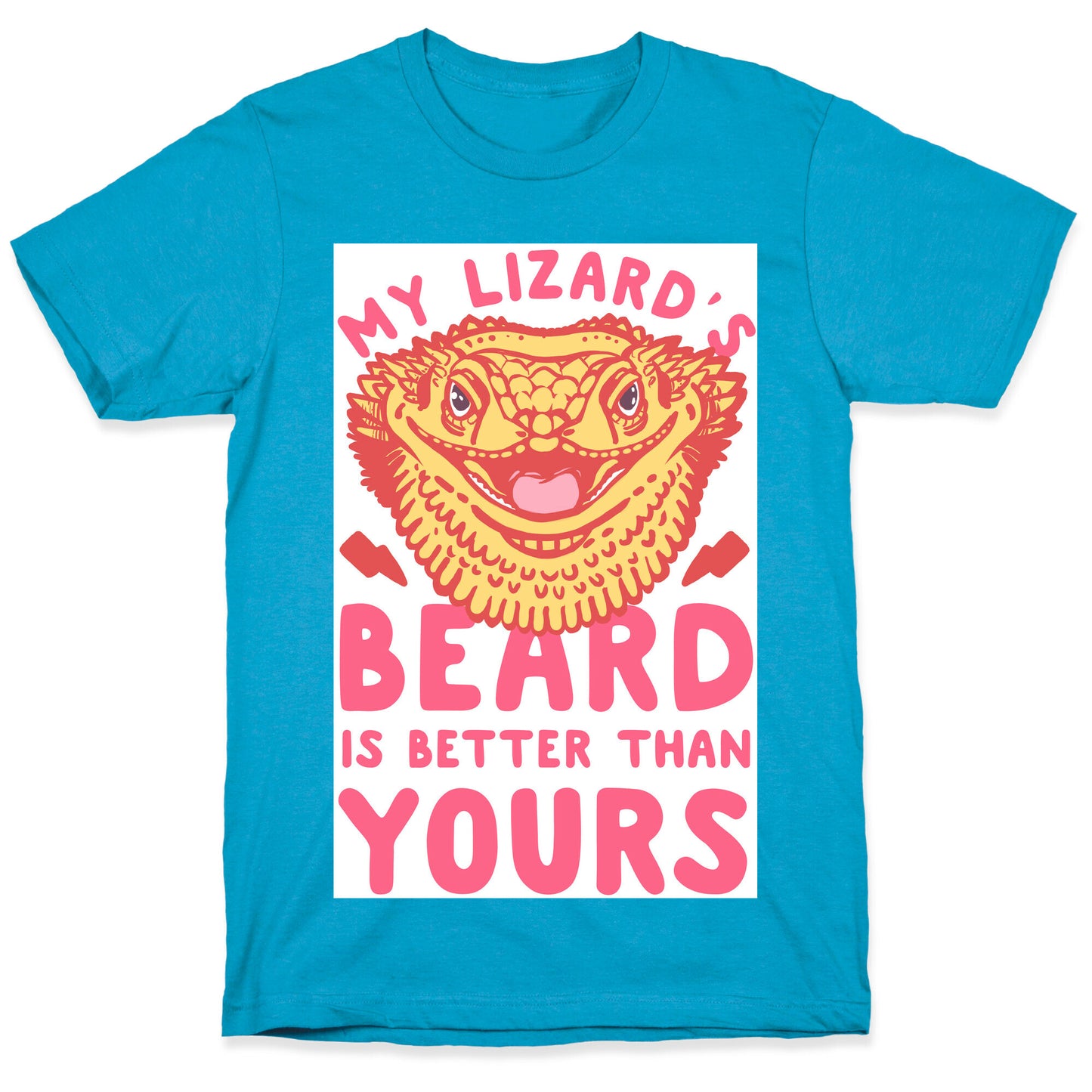 My Lizard's Beard is Better Than Yours Unisex Triblend Tee