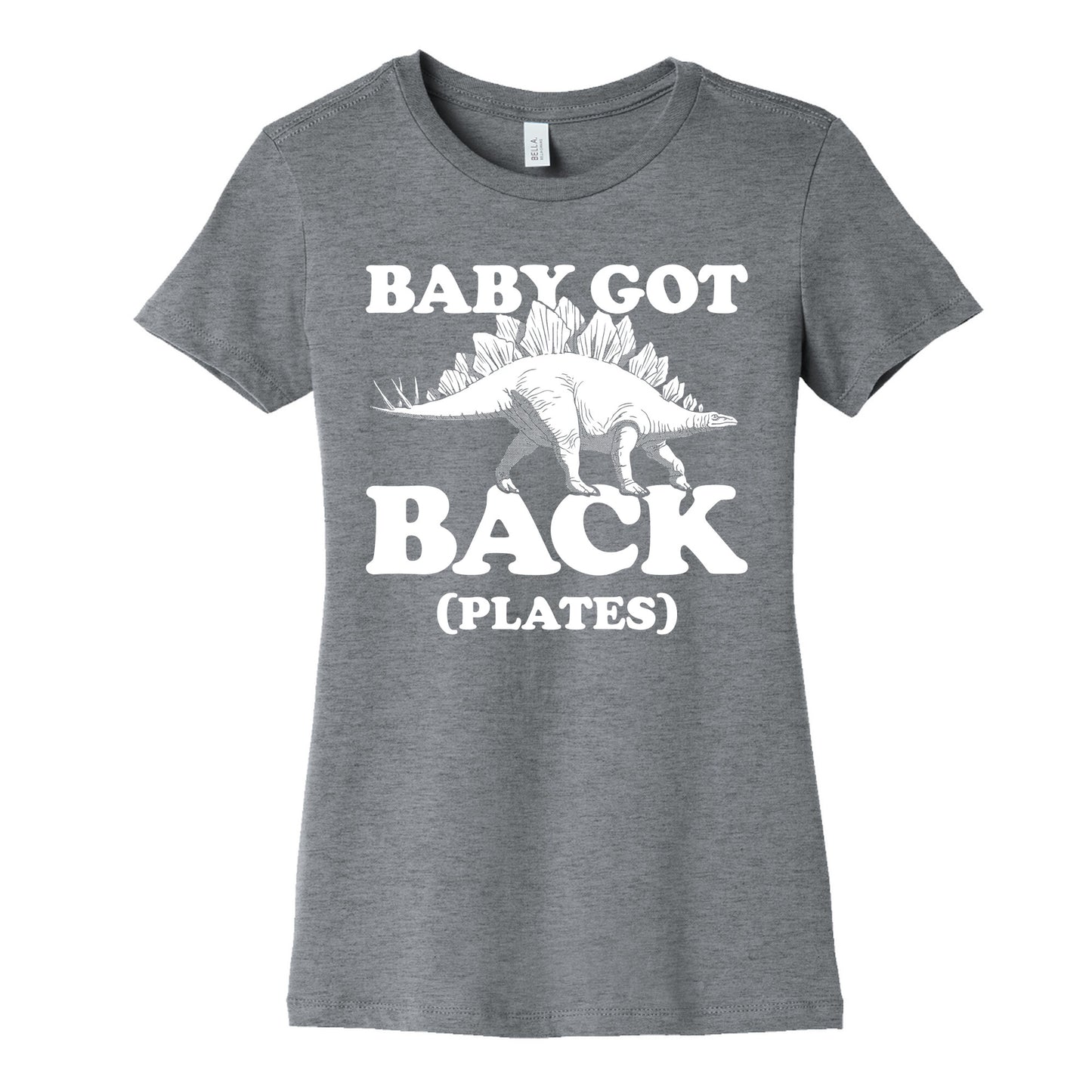 Baby Got Back Plates Women's Cotton Tee