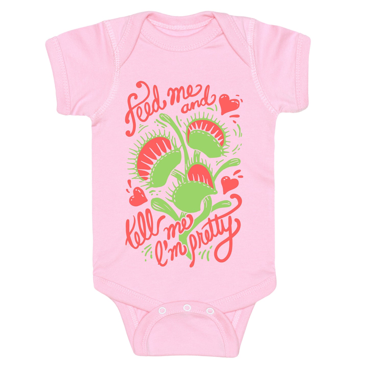 Venus Fly Trap: Feed Me And Tell Me I'm Pretty Baby One Piece