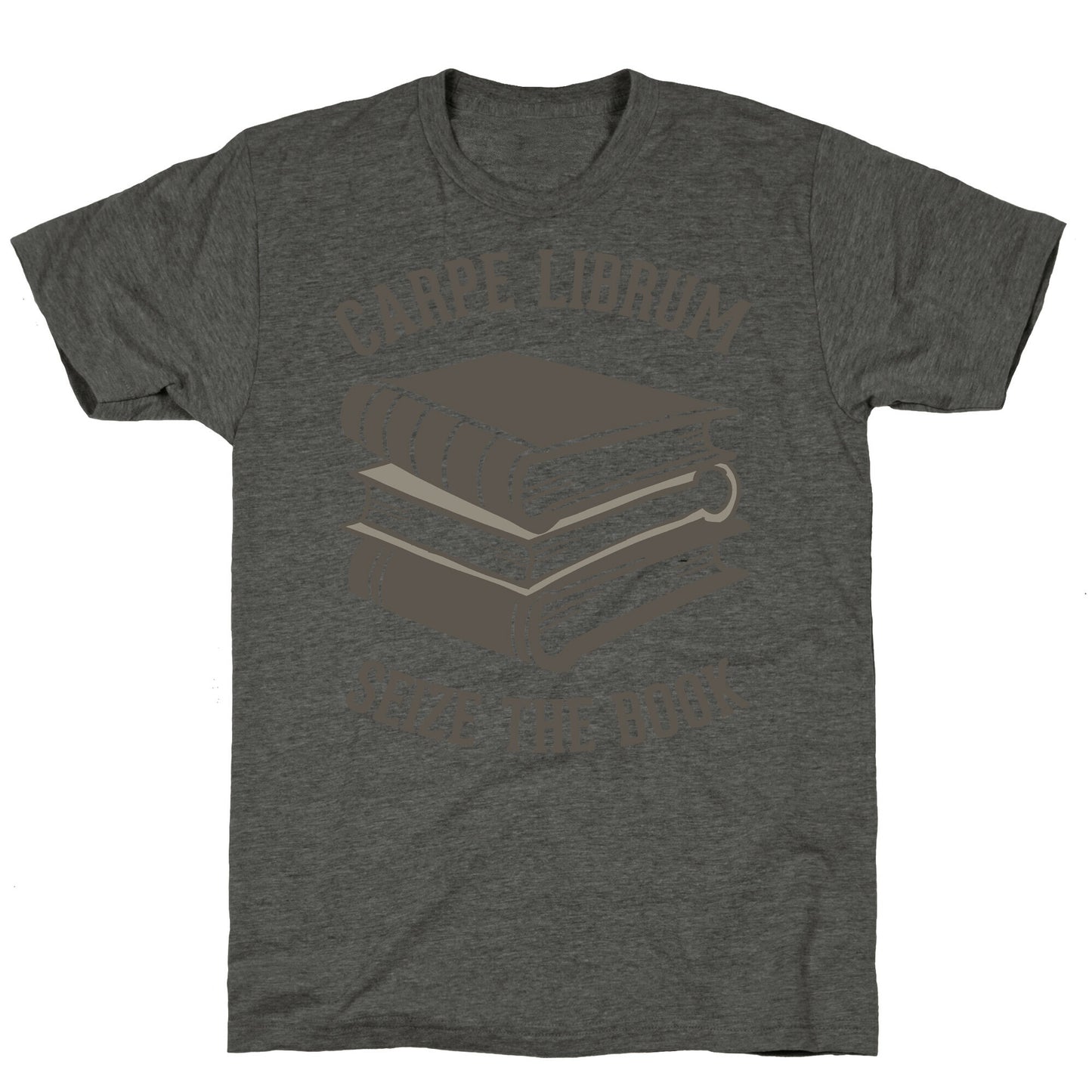 Carpe Librum (Seize The Book) Unisex Triblend Tee