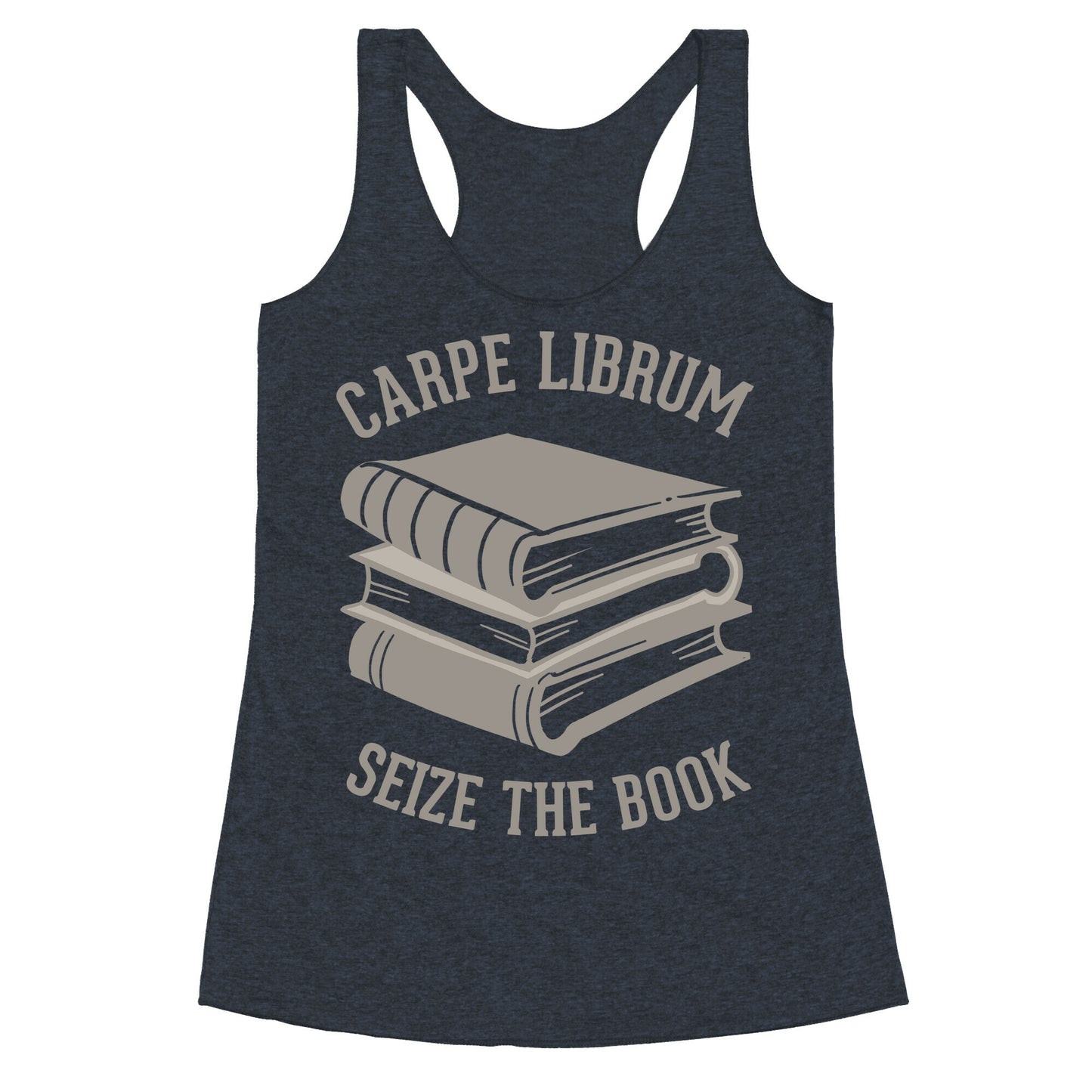 Carpe Librum (Seize The Book) Racerback Tank