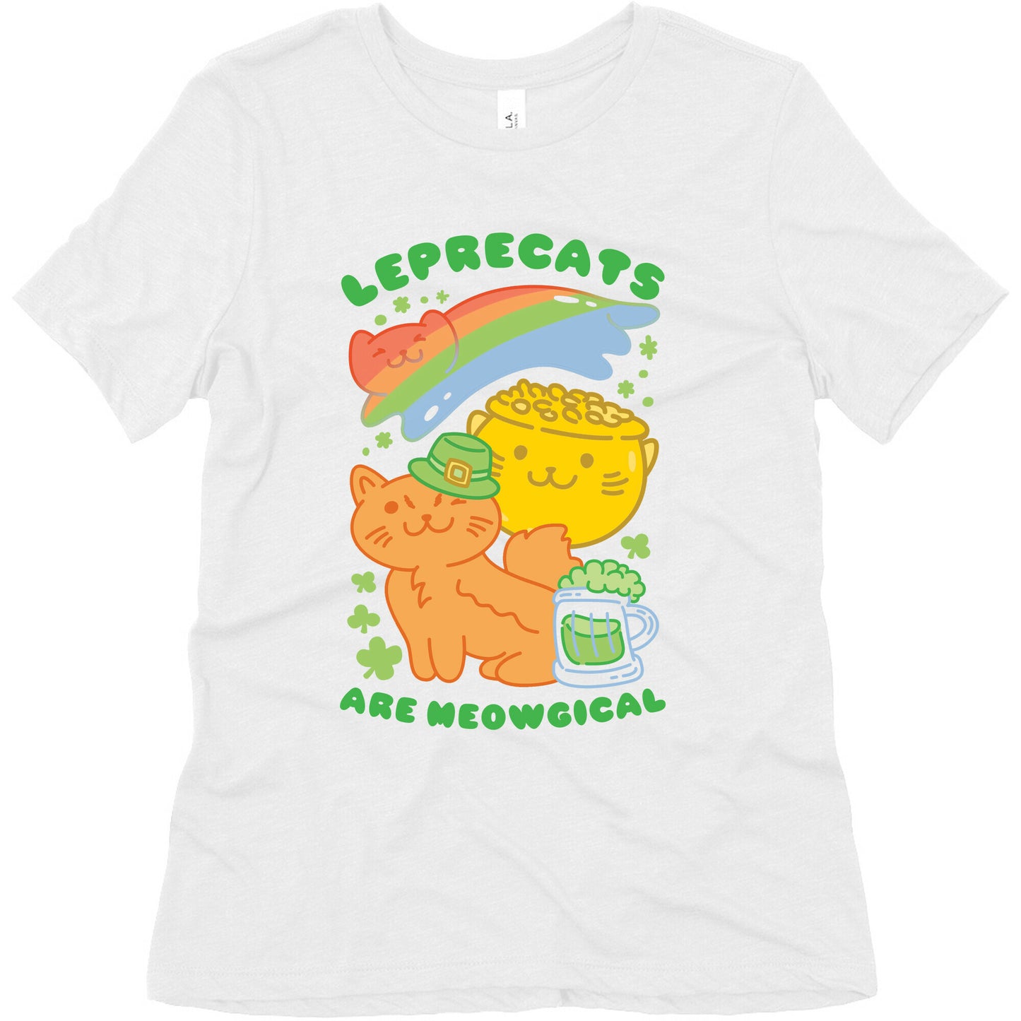 Leprecats Are Meowgical Women's Triblend Tee