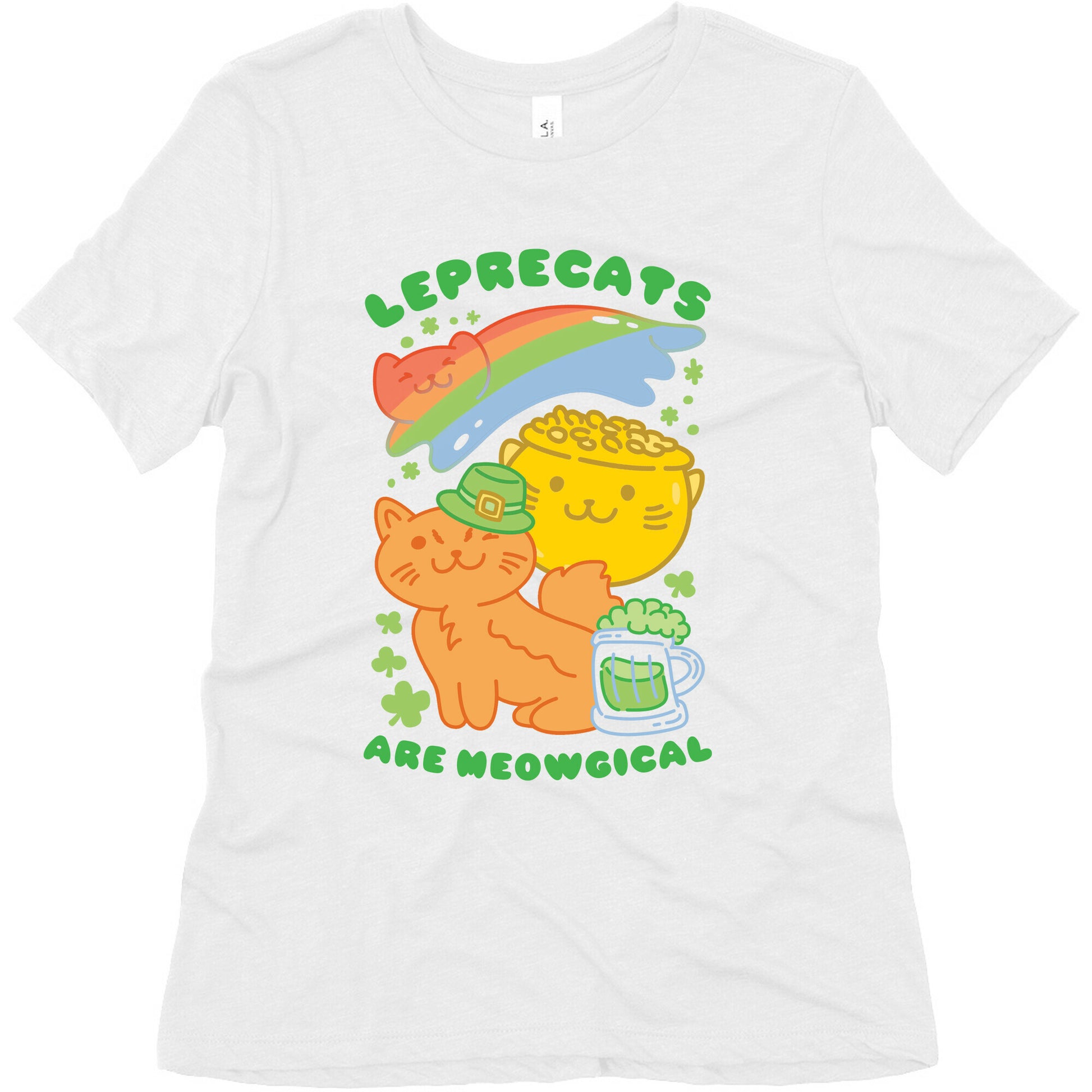 Leprecats Are Meowgical Women's Triblend Tee