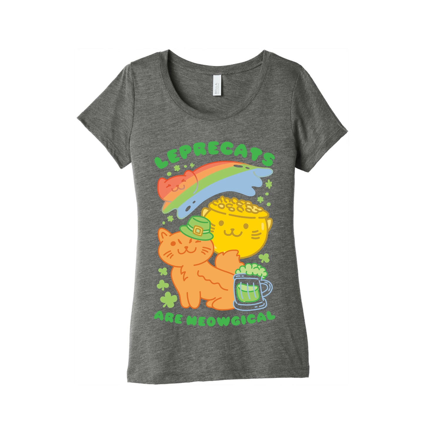 Leprecats Are Meowgical Women's Triblend Tee