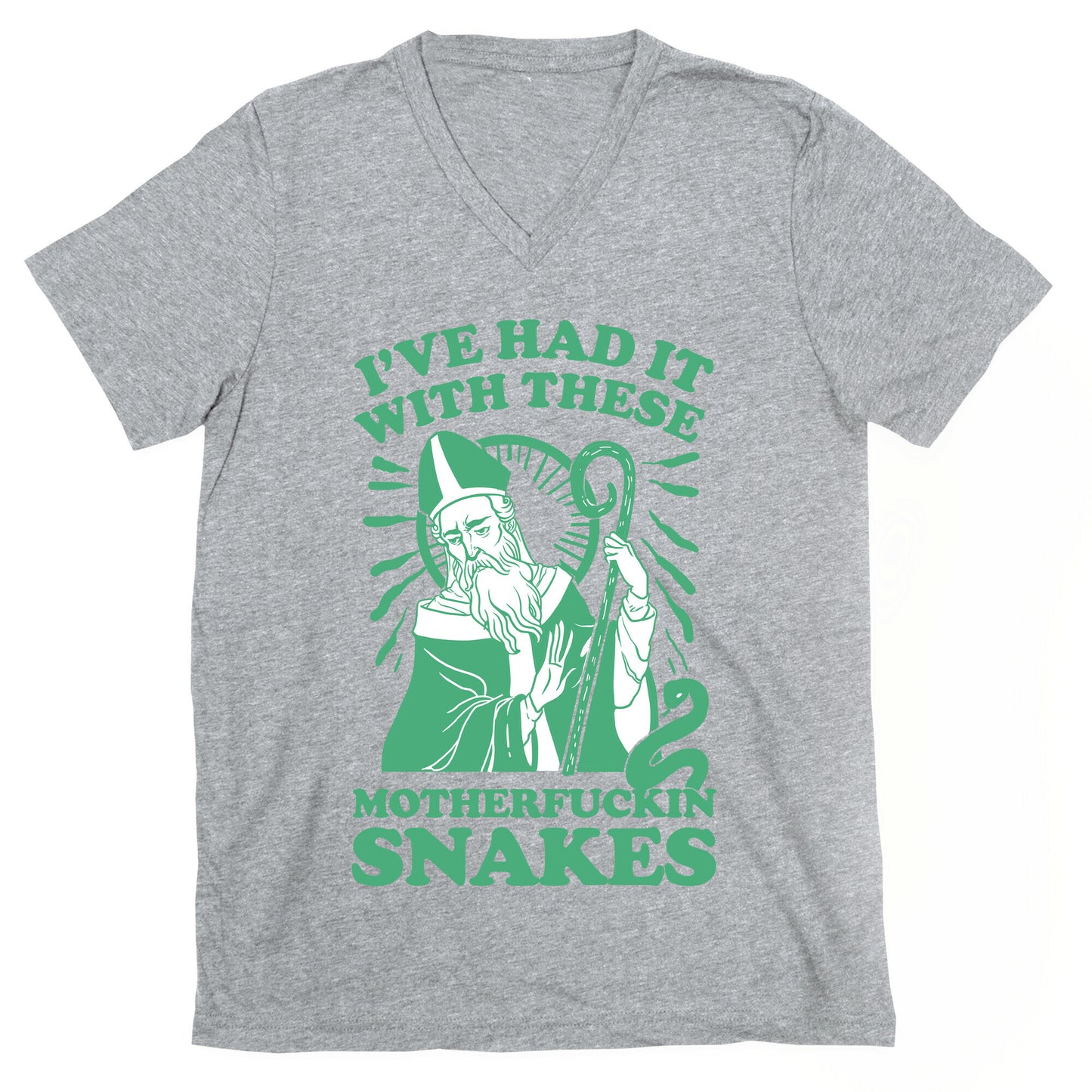 I've Had It With These Motherfuckin Snakes V-Neck