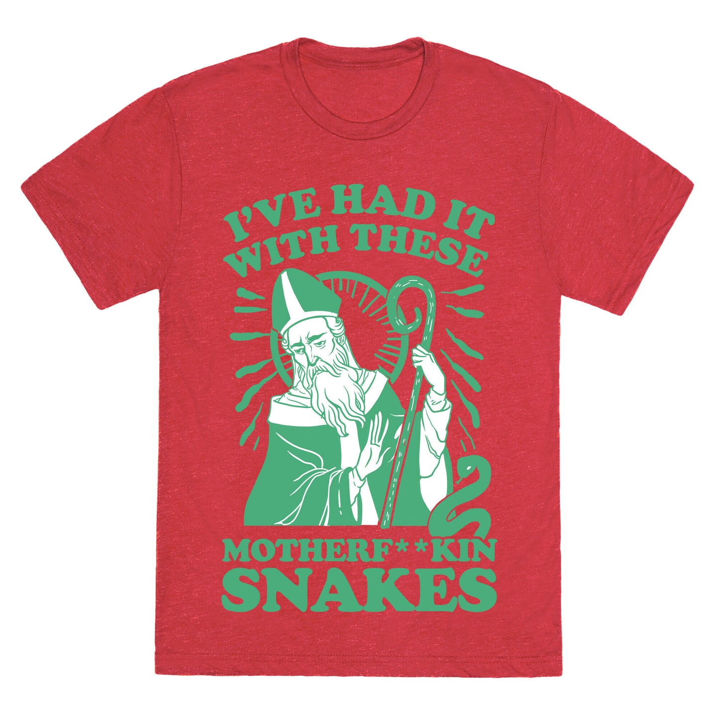 I've Had It With These Motherf**kin Snakes Unisex Triblend Tee
