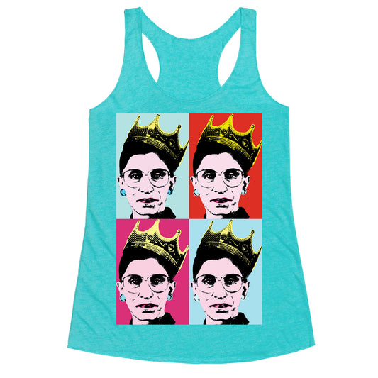 RBG Pop Art Racerback Tank