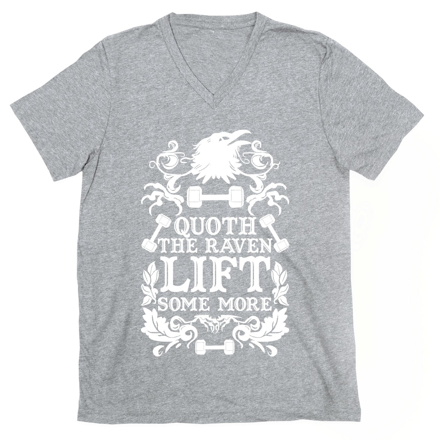 Quoth The Raven Lift Some More V-Neck