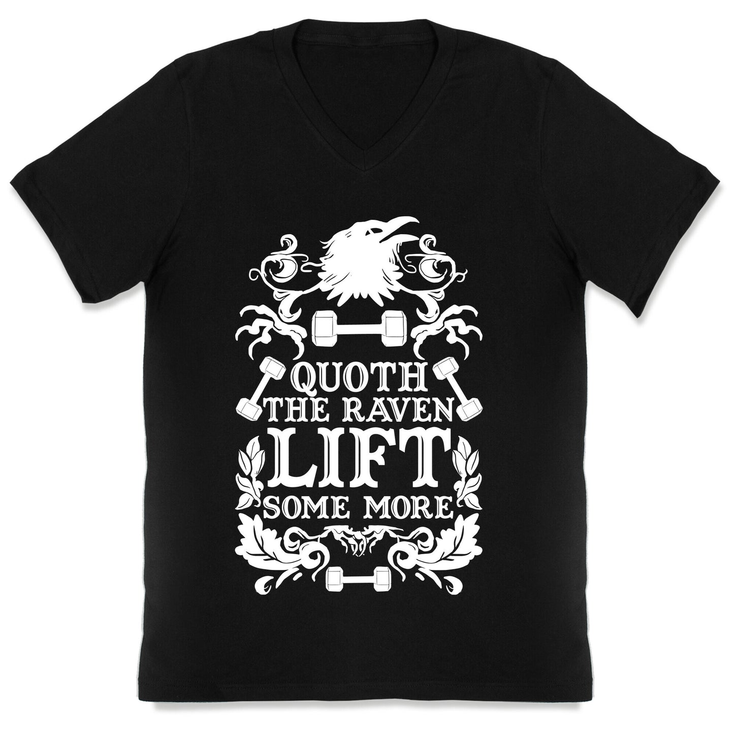 Quoth The Raven Lift Some More V-Neck