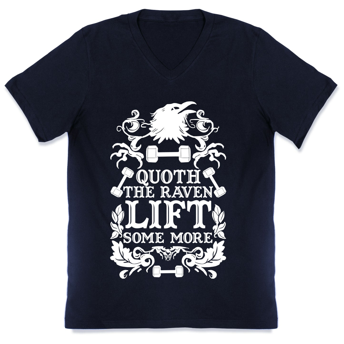 Quoth The Raven Lift Some More V-Neck