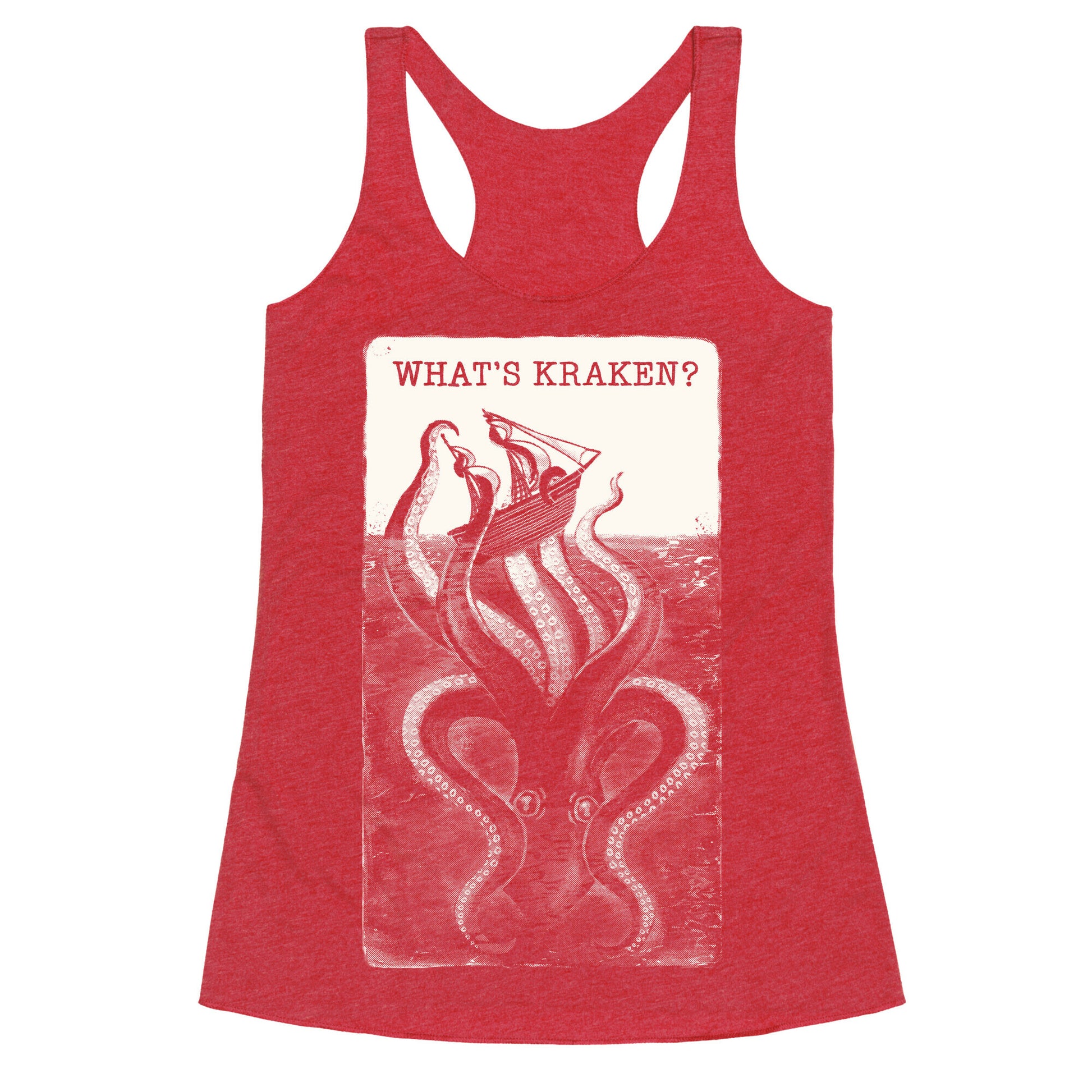 What's Kraken? Racerback Tank
