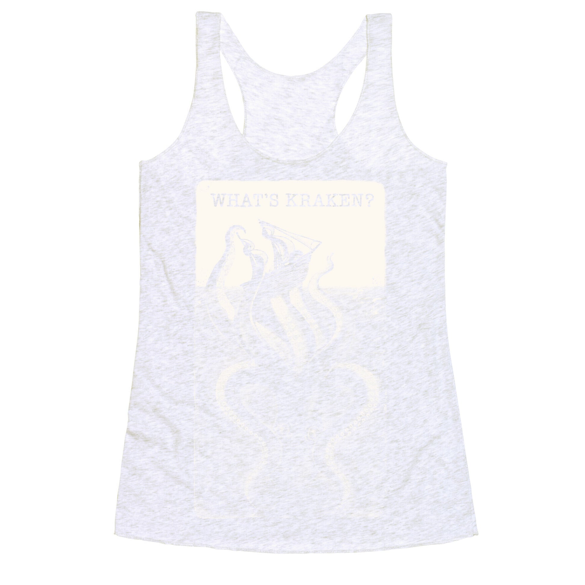 What's Kraken? Racerback Tank