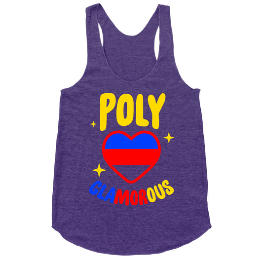 Poly Glamorous Racerback Tank