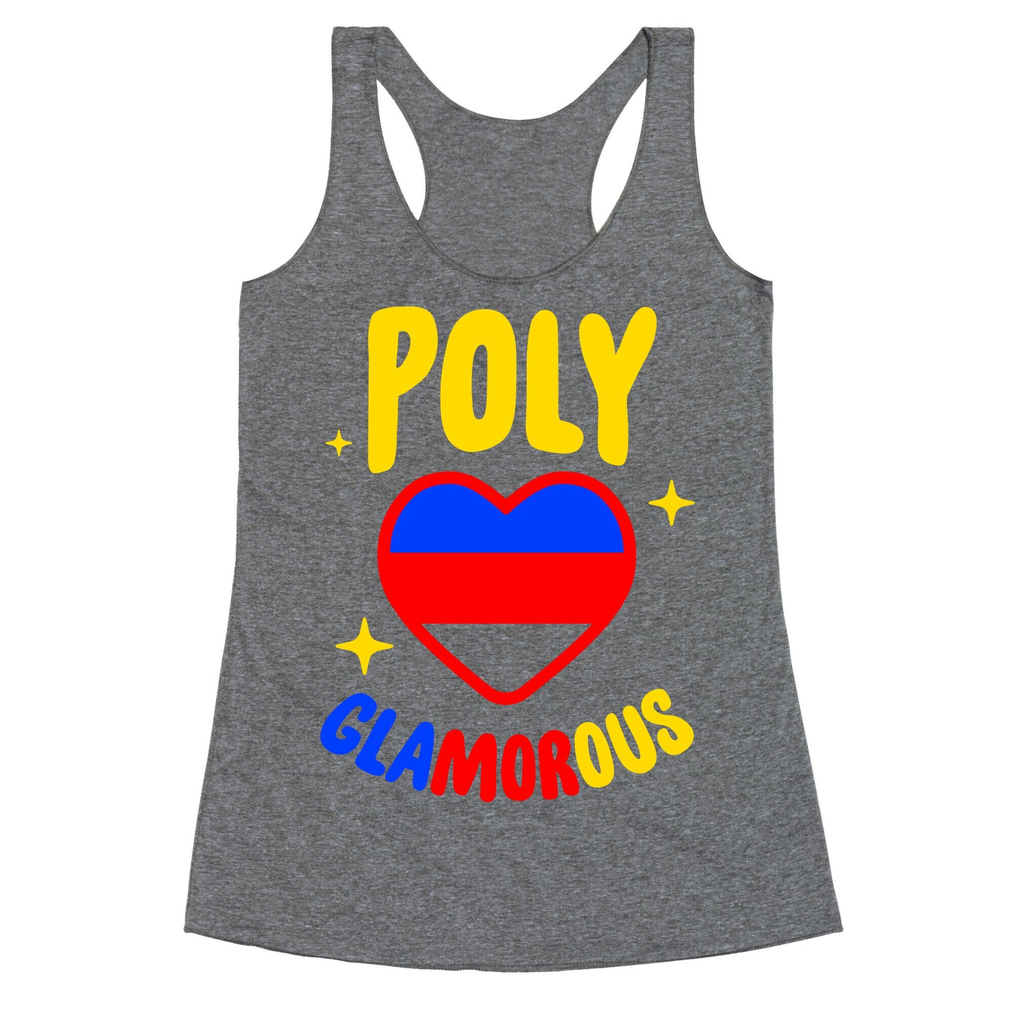 Poly Glamorous Racerback Tank
