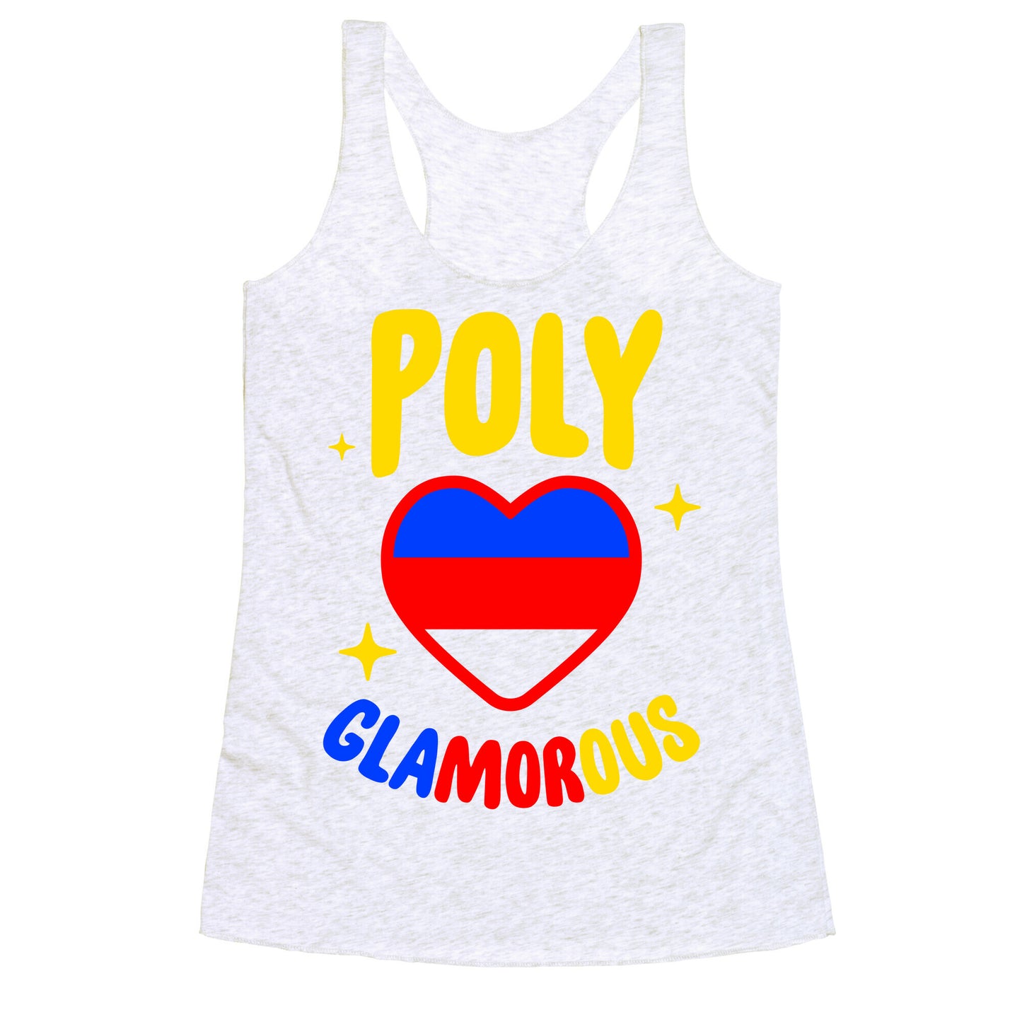 Poly Glamorous Racerback Tank