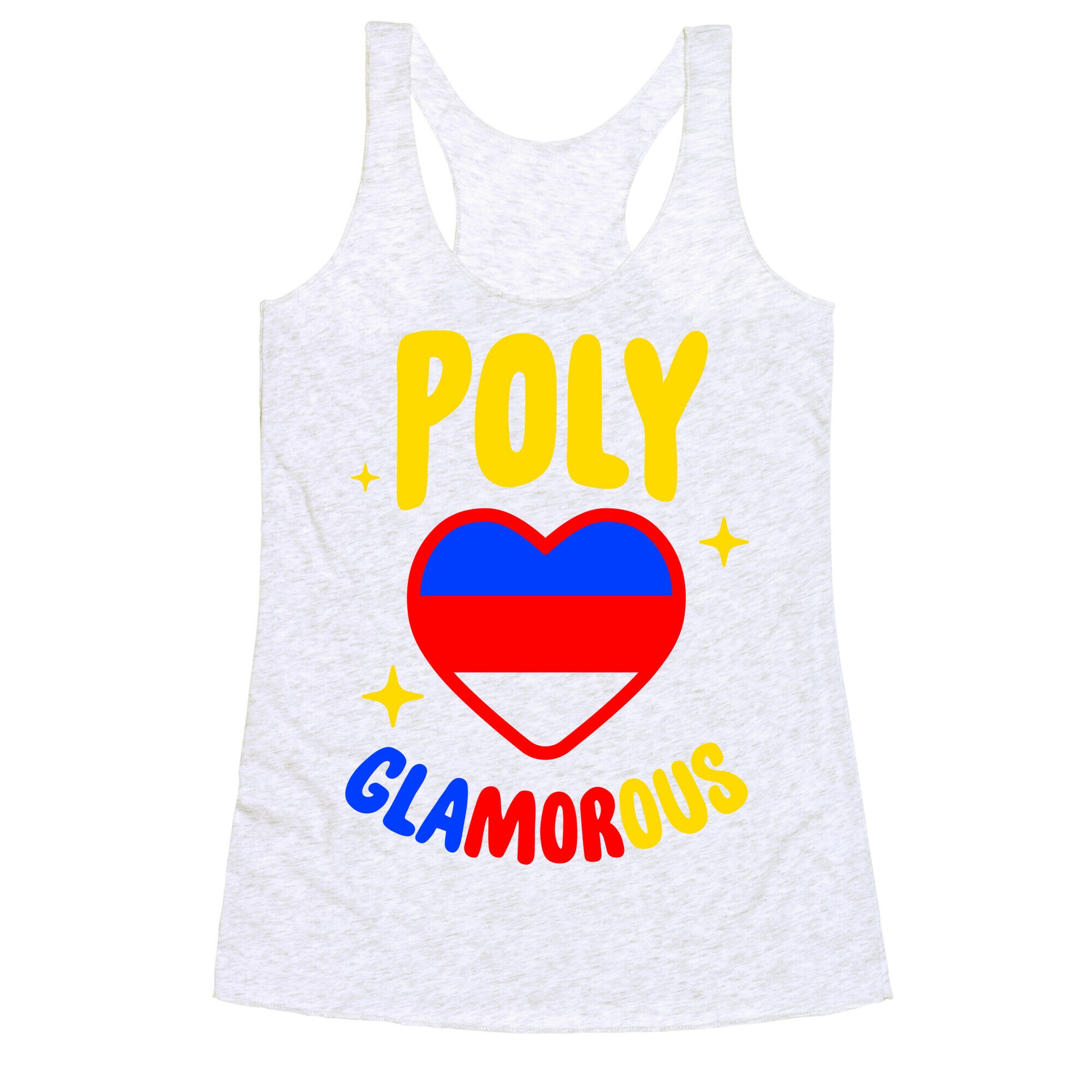 Poly Glamorous Racerback Tank