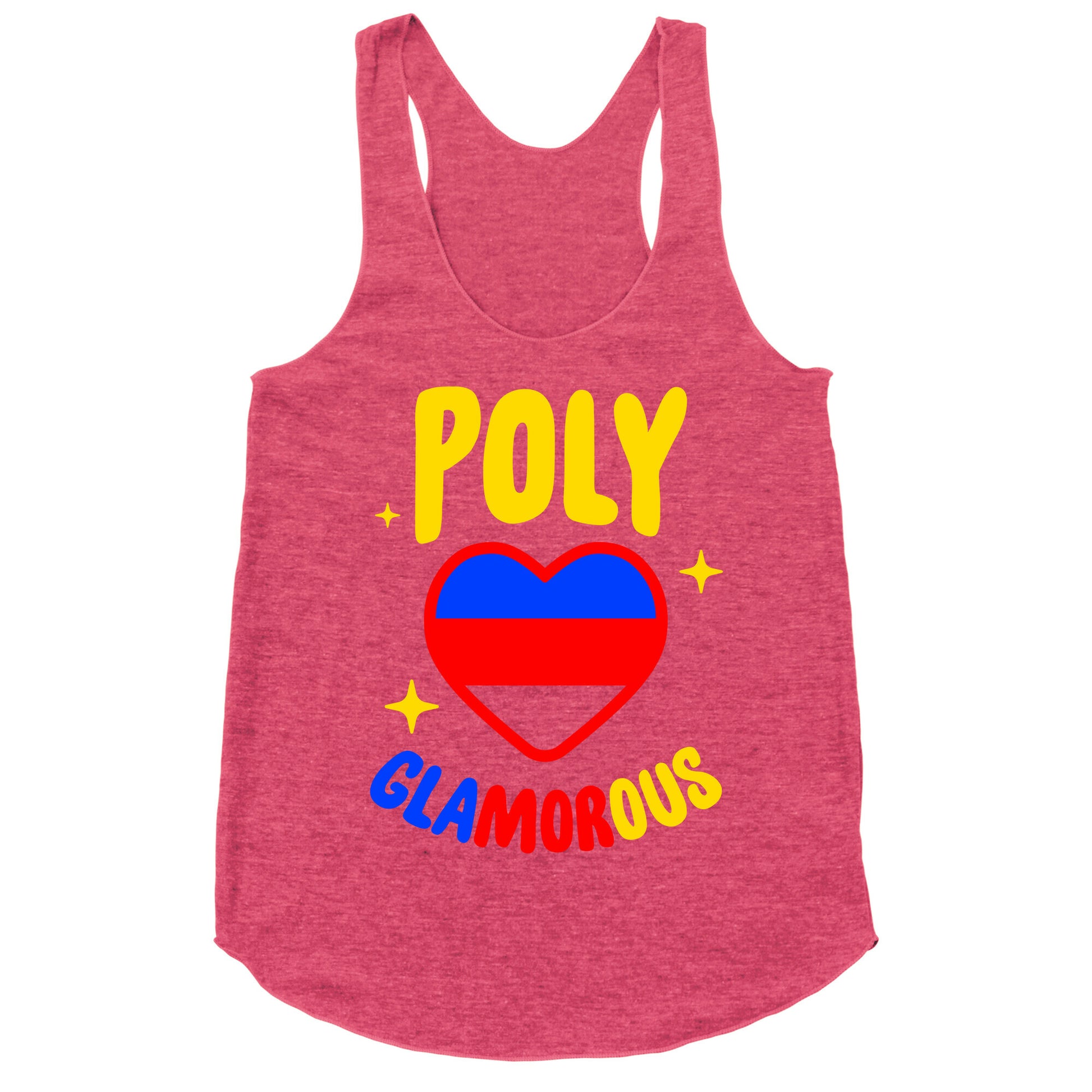 Poly Glamorous Racerback Tank