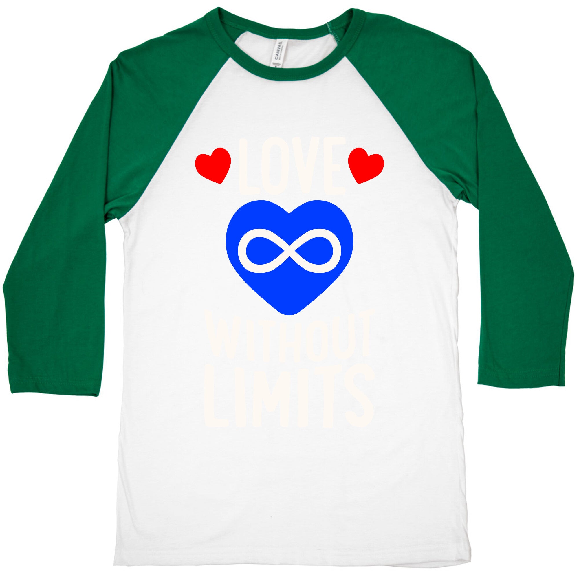 Love Without Limits Baseball Tee