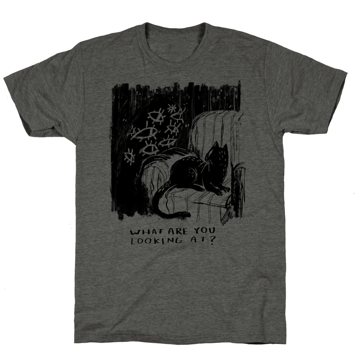 What Are You Looking At? Unisex Triblend Tee