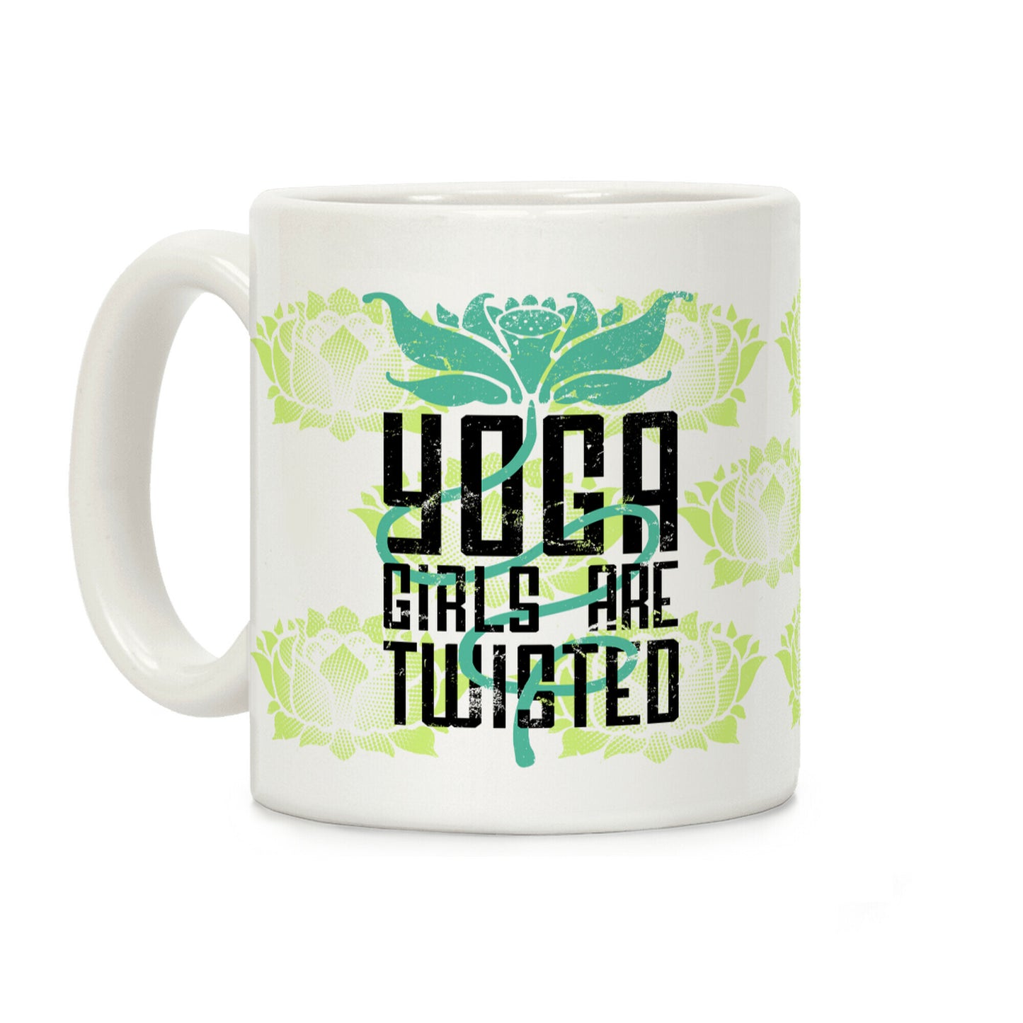 Yoga Girls Are Twisted Coffee Mug