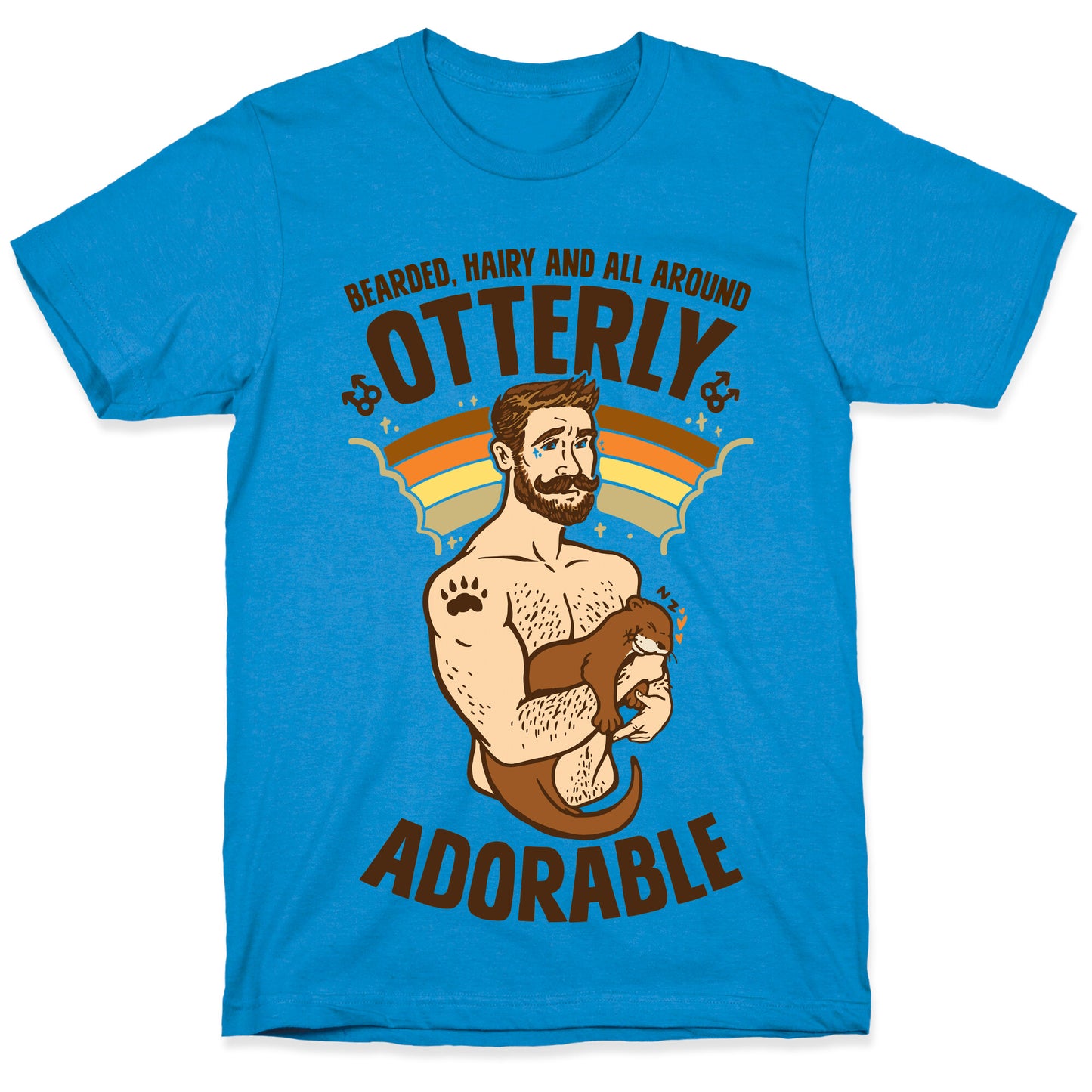 Bearded Hairy and All Around Otterly Adorable T-Shirt