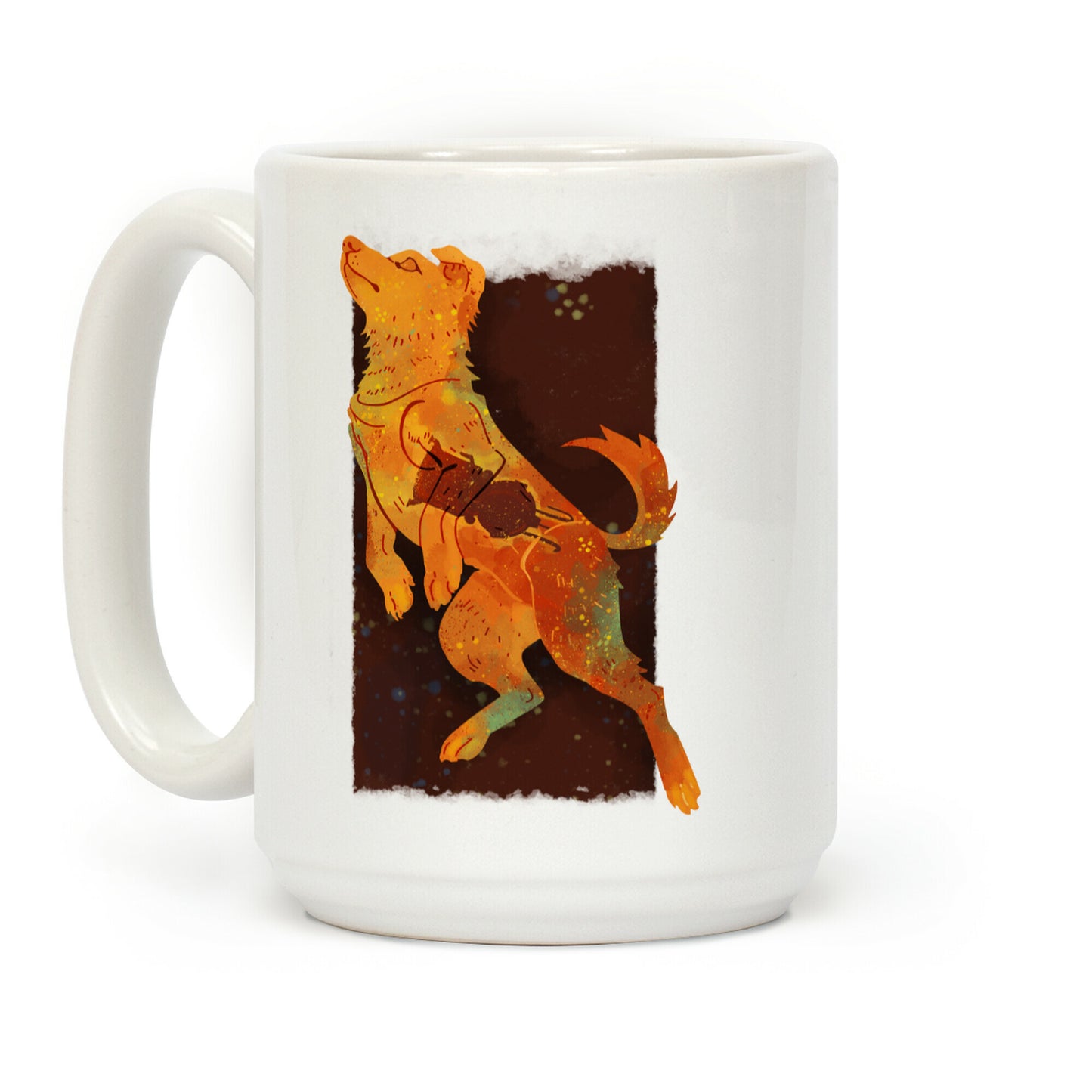 Astronaut Dog Zvezdochka Coffee Mug