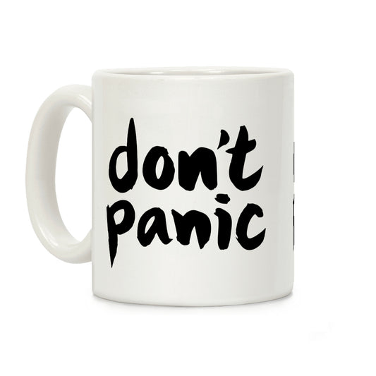 Don't Panic Coffee Mug