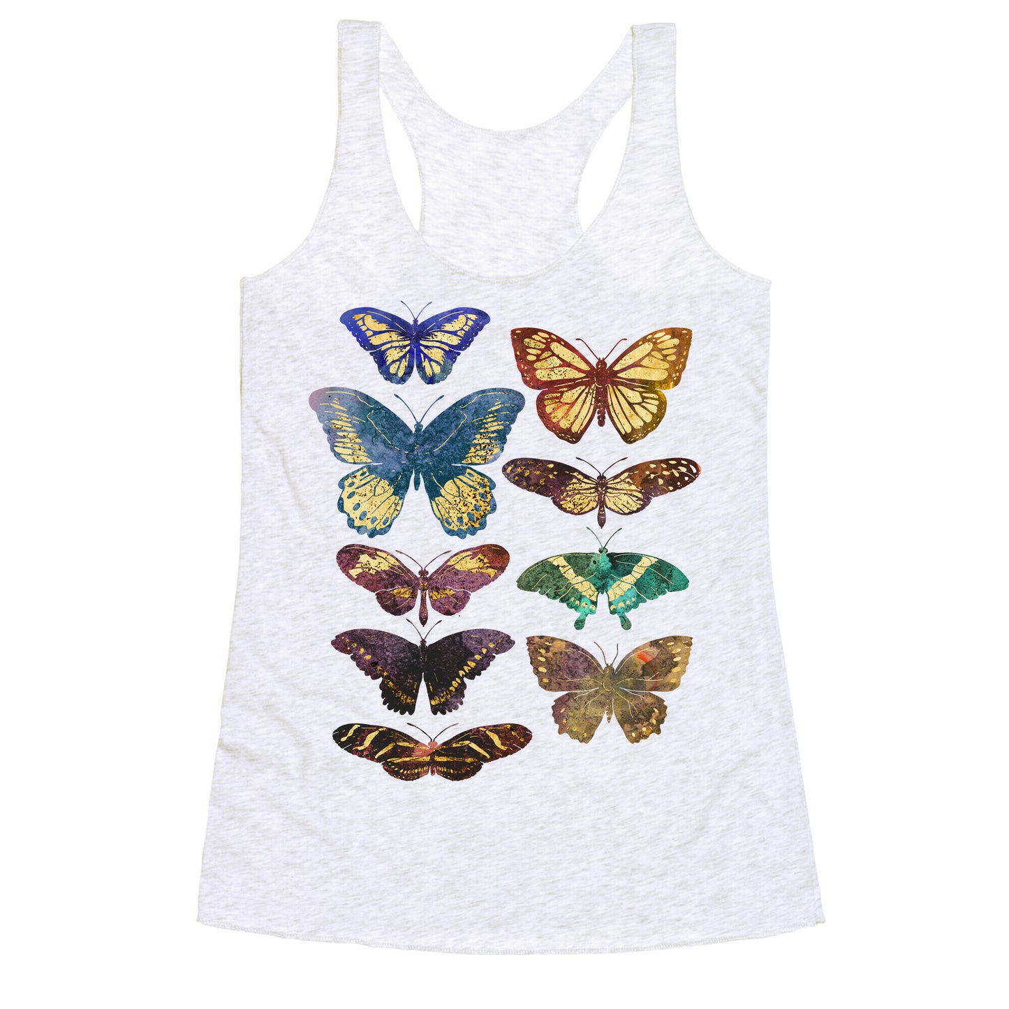 Butterfly Species Racerback Tank