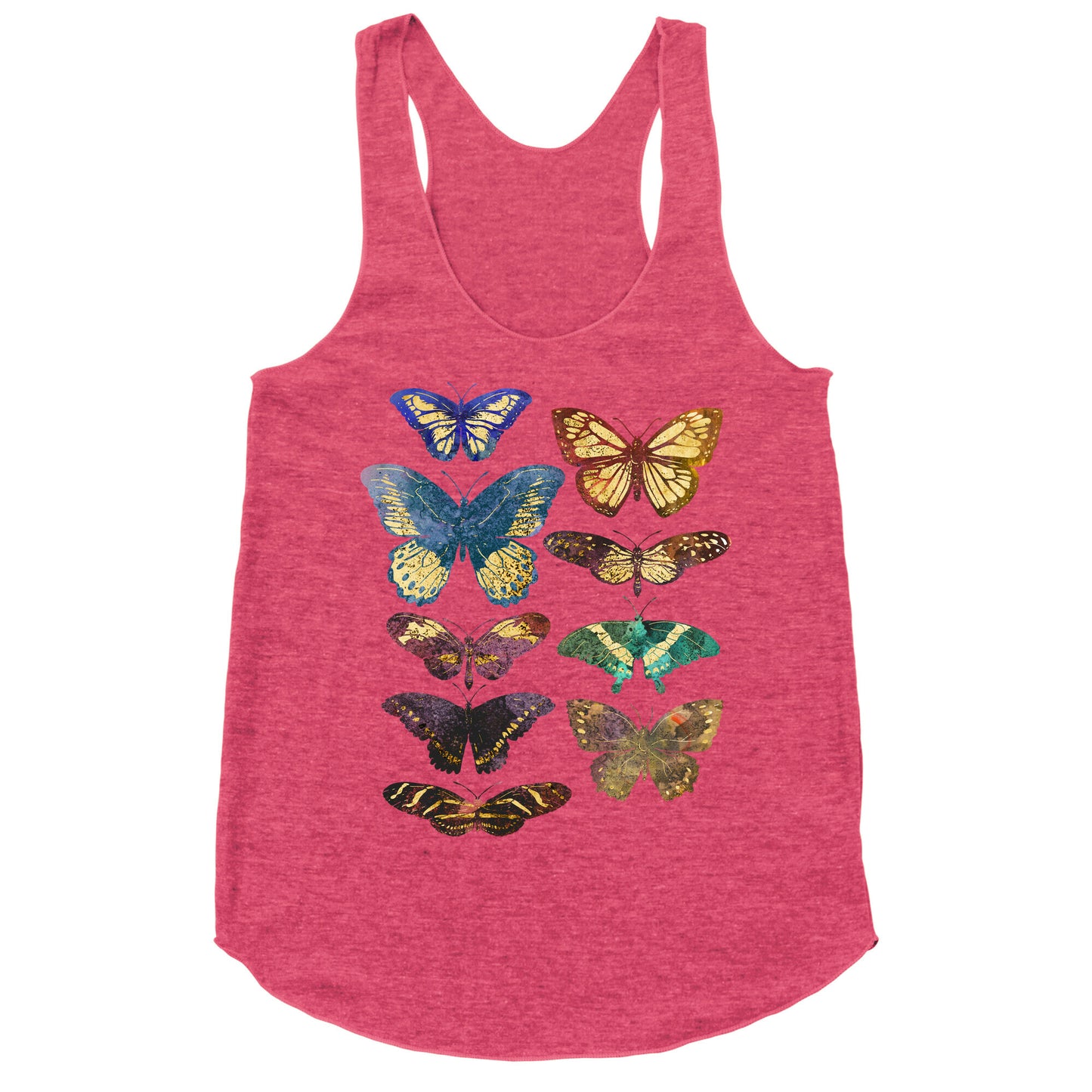 Butterfly Species Racerback Tank