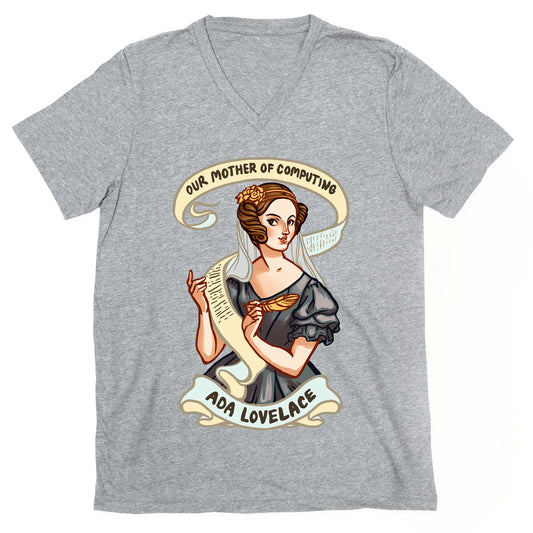 Ada Lovelace: Our Mother of Computing V-Neck