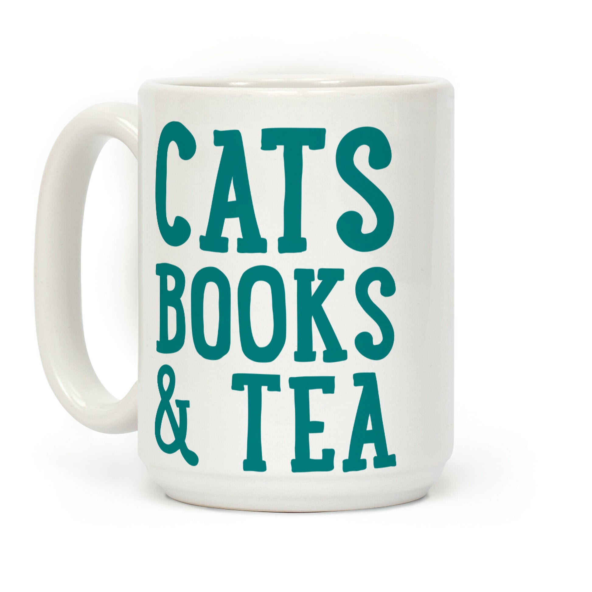 Cats, Books & Tea Coffee Mug