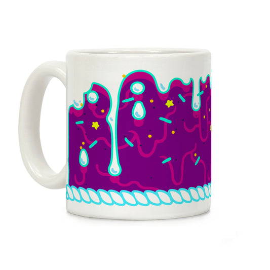 Purple Cupcake Icing Coffee Mug