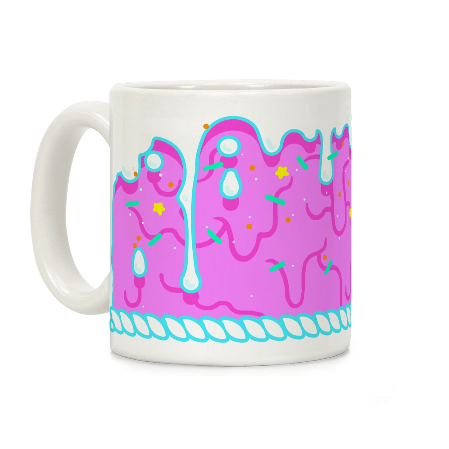 Pink Cupcake Icing Coffee Mug