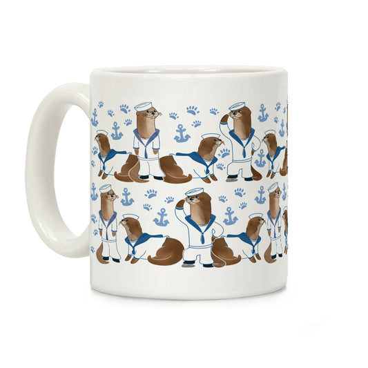 Sea Sailor Otters Coffee Mug