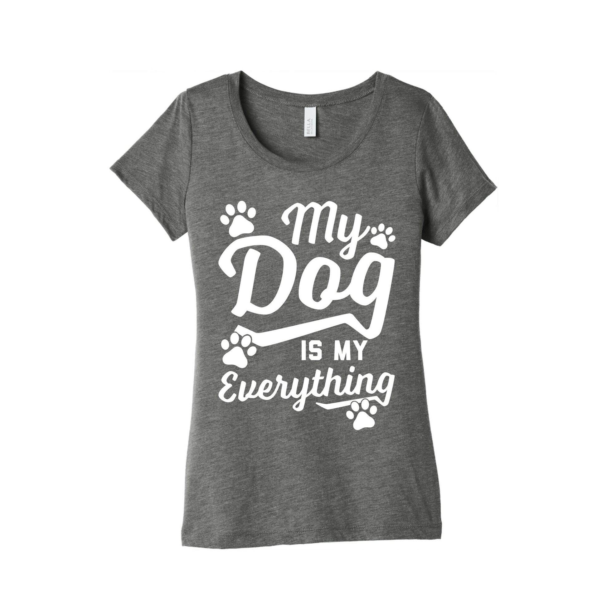 My Dog Is My Everything Women's Triblend Tee
