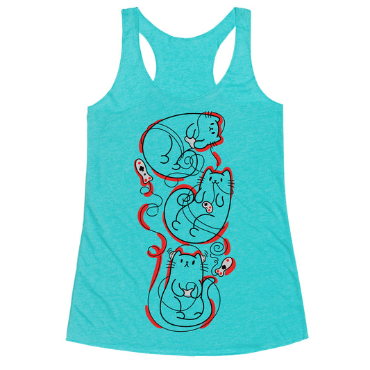 Gamer Cats Racerback Tank