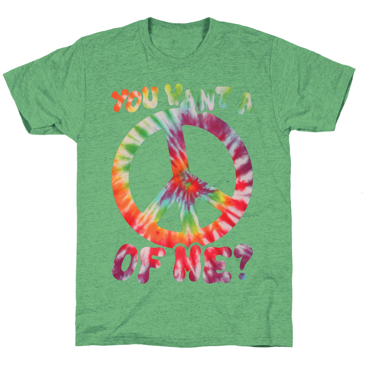 You Want A Peace Of Me? Unisex Triblend Tee
