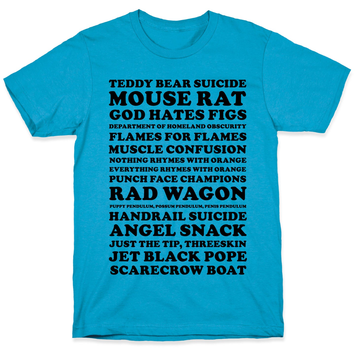 Andy Dwyer Band Names Unisex Triblend Tee