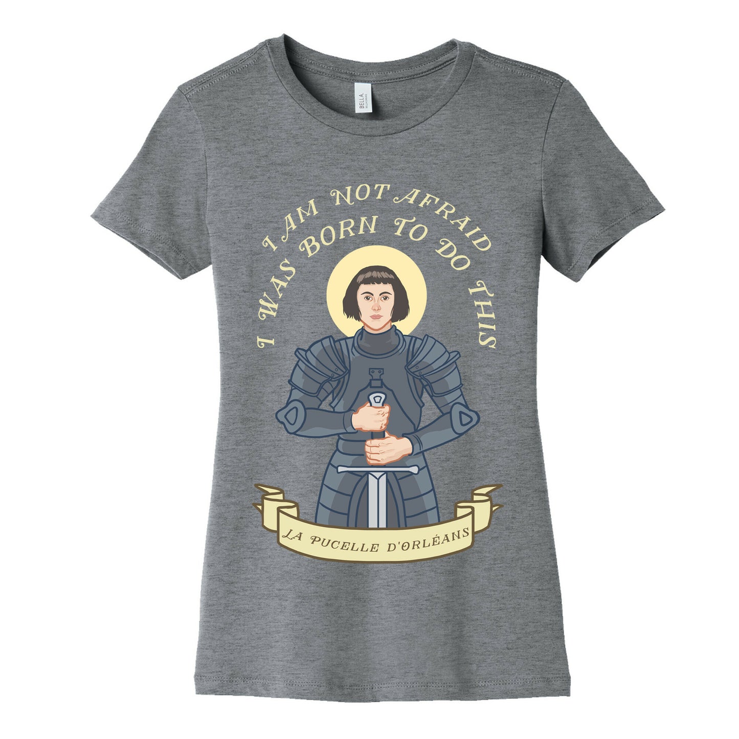 I Am Not Afraid - Joan Of Arc Women's Cotton Tee