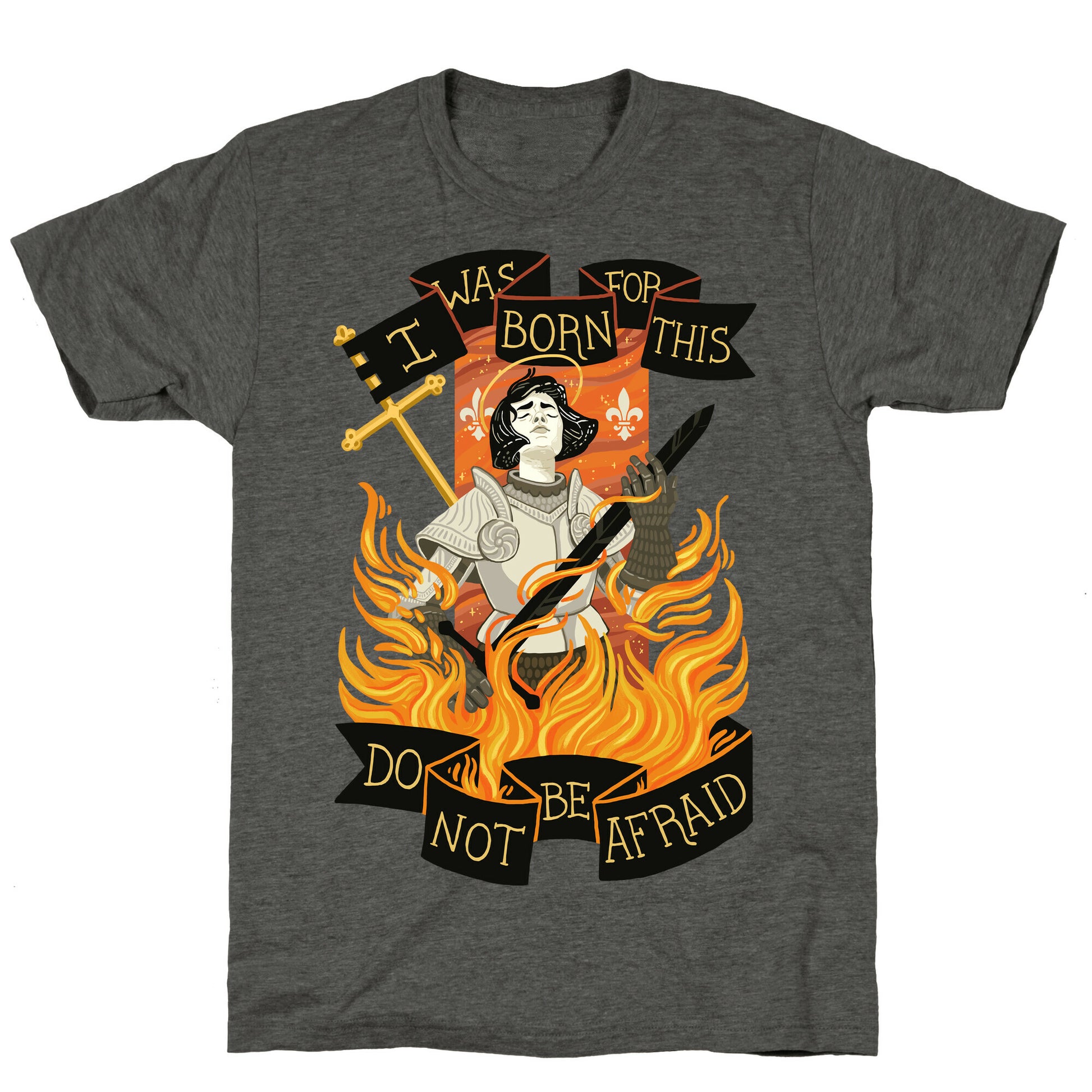 Saint Joan Of Arc Unisex Triblend Tee