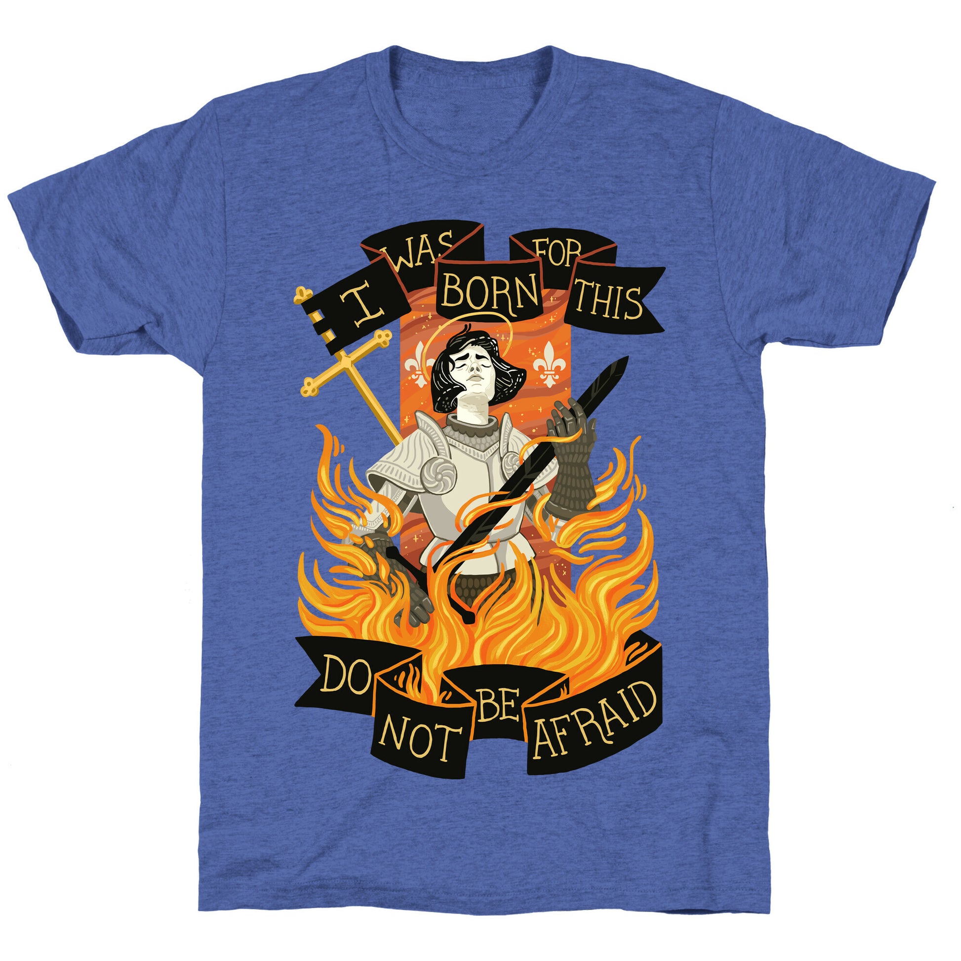 Saint Joan Of Arc Unisex Triblend Tee
